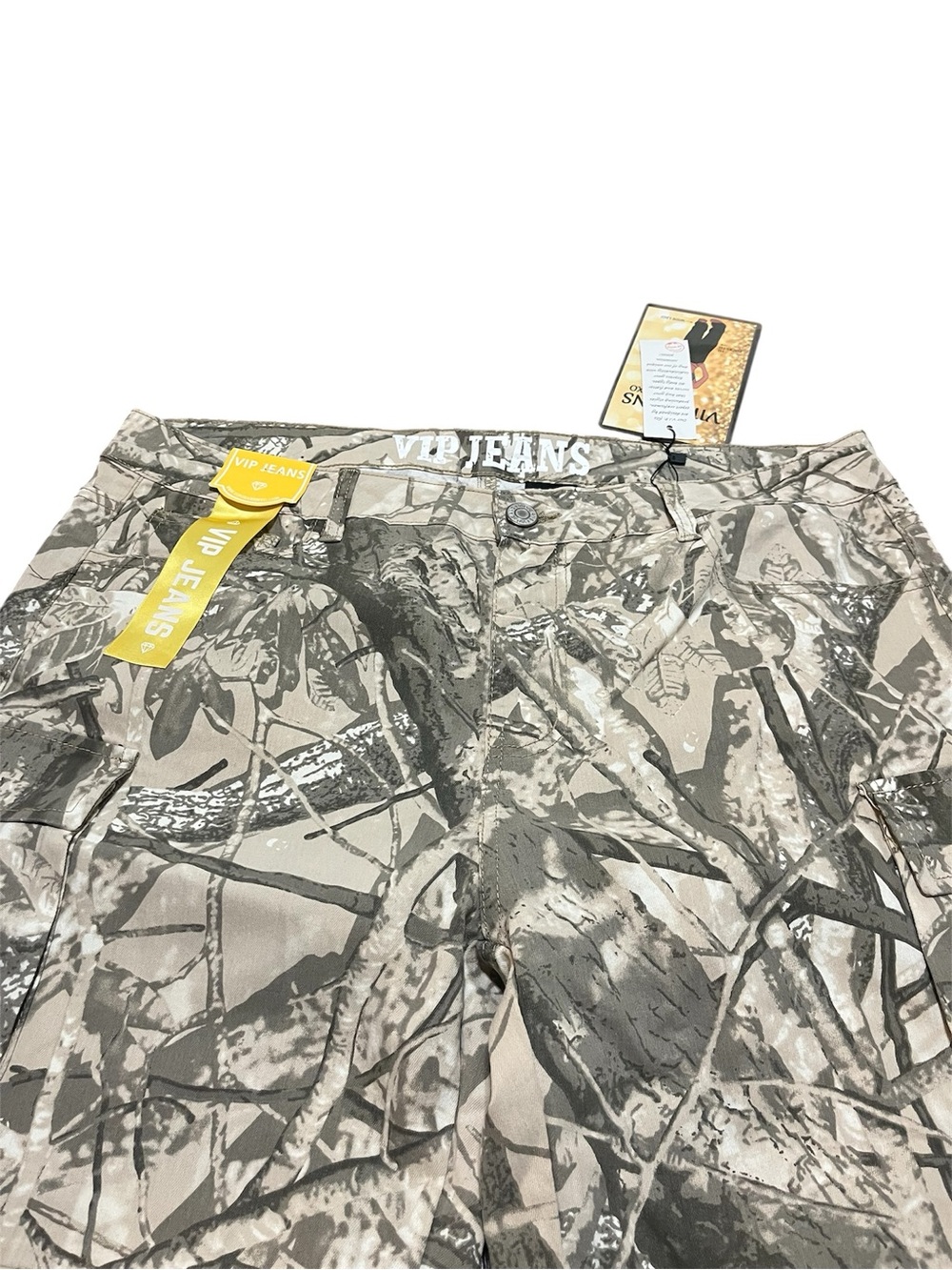 VIP Jeans Women’s Cargo Multi-Bag Camo Pants - Picture 2 of 4